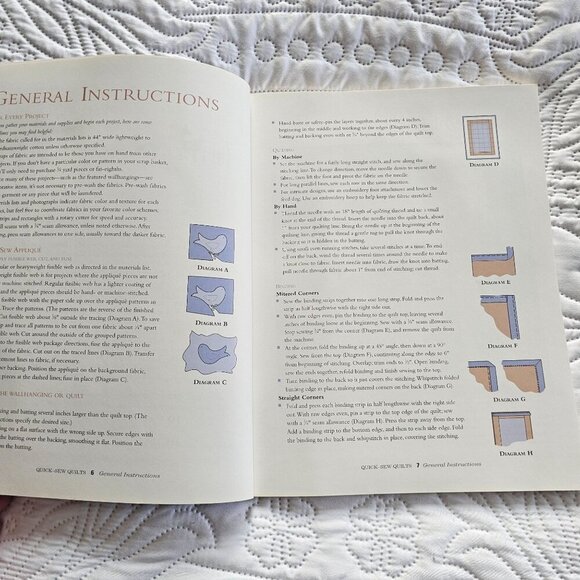 Quick-Sew Quilts Book By Best-Loved Designers Collection 1996 - Picture 7 of 11